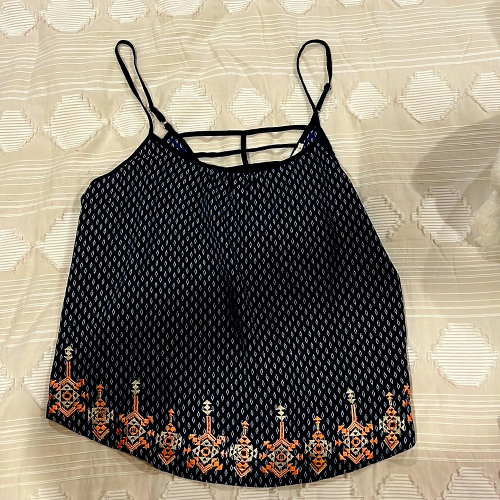 Blu Pepper Top Navy blue